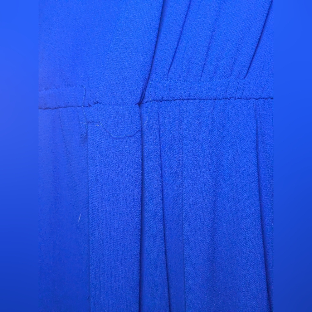 Torrid Blue Dress Vibrant - Picture 5 of 5